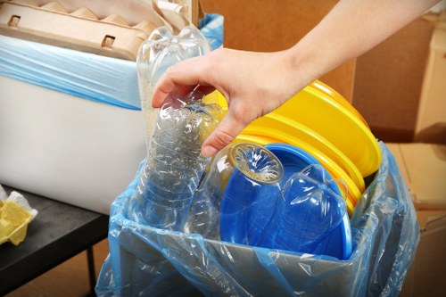 Organized loft post-clearance with storage solutions